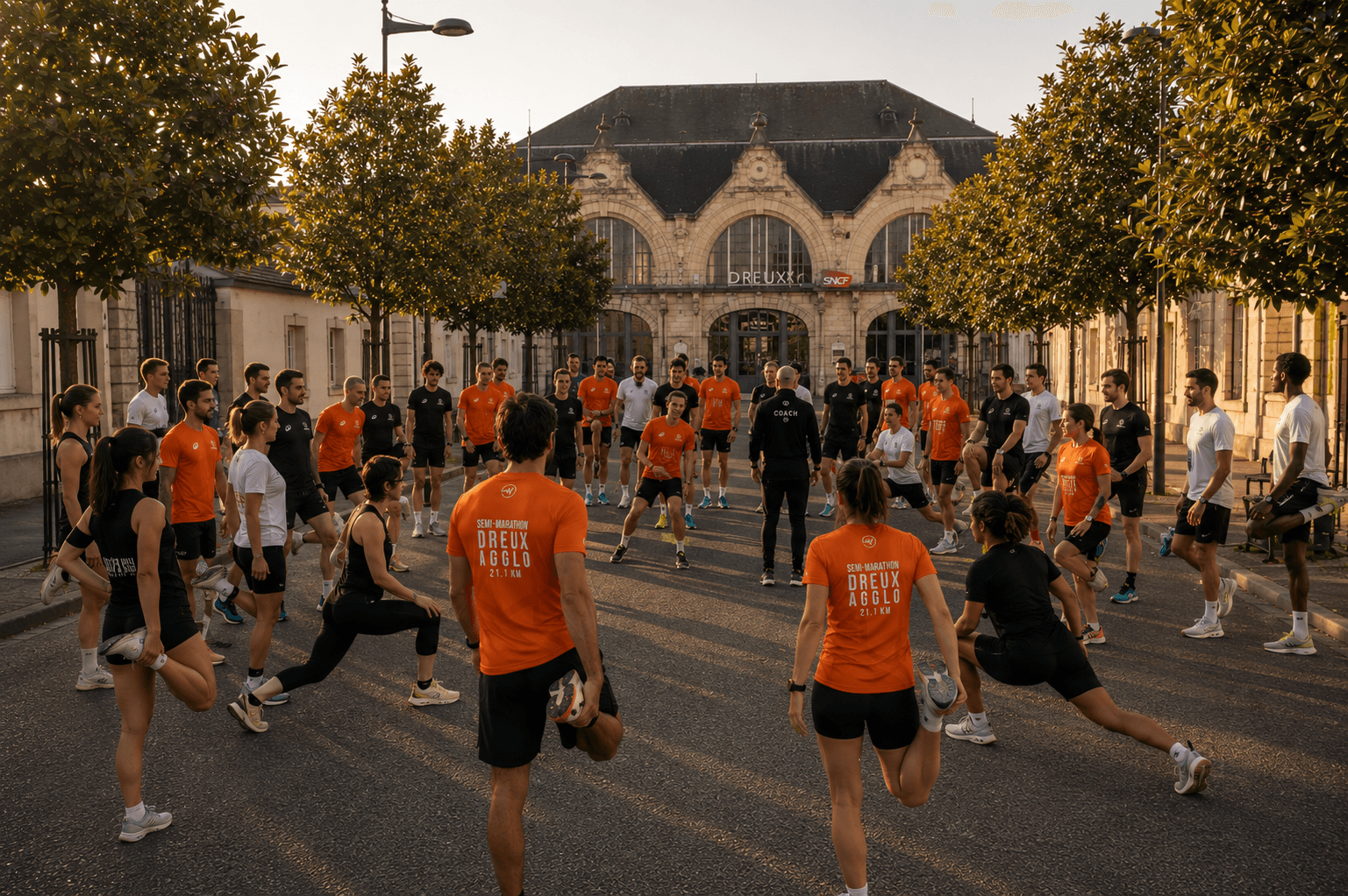 Échauffement collectif