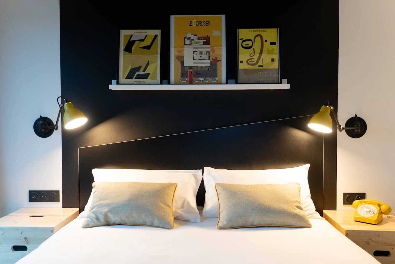 Chambre lumineuse de l'hôtel ibis Styles Dreux Centre Gare
